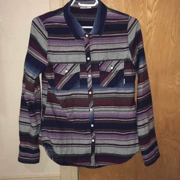 Roxy button up shirt small - Picture 1 of 5